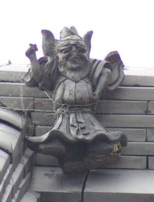 斑鳩町法隆寺の鍾馗さん