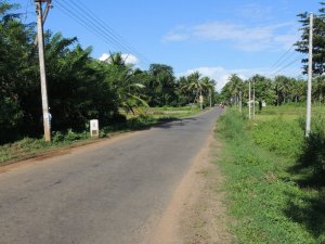 スリランカの農村風景